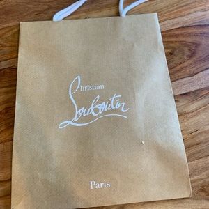 Christian Louboutin Other - Christian Louboutin Paris Shoe Shopping Bag Christian Louboutin Other - Christian Louboutin Paris Shoe Shopping Bag